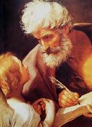 Guido Reni St Matthew and the angel oil